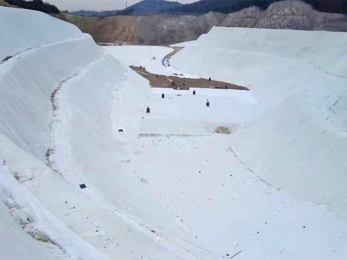 土工布施工案例